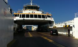 Garage of Double Ended Ferries - TBN 9 by PANAGIOTAKIS AMBELAKIA built 2010