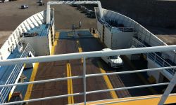 Garage of Double Ended Ferries - TBN 9 by PANAGIOTAKIS AMBELAKIA built 2010